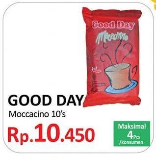 Promo Harga Good Day Instant Coffee 3 in 1 per 10 sachet - Yogya