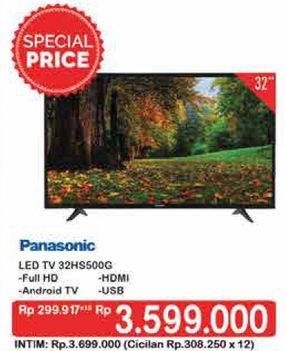 Promo Harga Panasonic TH-32HS500G | Android TV 32"  - Hypermart