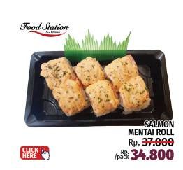 Promo Harga Salmon Mentai Roll  - LotteMart