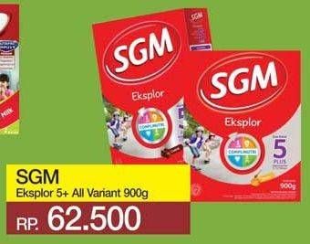 Promo Harga SGM Eksplor 5+ Susu Pertumbuhan All Variants 900 gr - Yogya