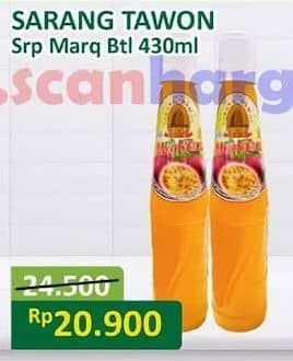 Promo Harga Sarang Tawon Syrup Marquisa, Marquisa Special Quality 430 ml - Alfamart