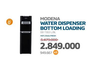 Promo Harga Modena Water Dispenser DD 7302 L  - Electronic City