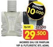 Promo Harga MORRIS Eau De Parfum Robot VIP, Robot Futuristic 60 ml - Superindo