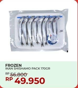 Promo Harga Ikan Shisamo 170 gr - Yogya