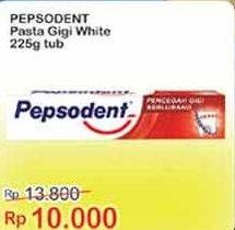 Promo Harga PEPSODENT Pasta Gigi Pencegah Gigi Berlubang White 225 gr - Indomaret