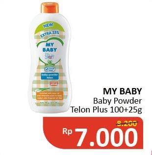 Promo Harga MY BABY Baby Powder Telon Plus 100 gr - Alfamidi