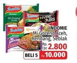 Promo Harga INDOMIE Mie Goreng Aceh/Rendang/Seblak  - LotteMart
