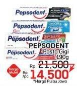 Promo Harga Pepsodent Pasta Gigi Action 123 190 gr - LotteMart