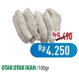 Promo Harga Otak Otak Ikan Curah per 100 gr - Hypermart