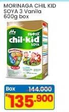 Promo Harga Morinaga Chil Kid Soya Vanila 600 gr - Indomaret