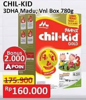 Promo Harga Morinaga Chil Kid Gold Madu, Vanila 800 gr - Alfamart