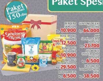 Promo Harga Paket Berkah 4 (150 Ribu)  - LotteMart