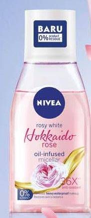 Promo Harga NIVEA Hokkaido Rose Oil-Infused Micellar Water 125 ml - Guardian