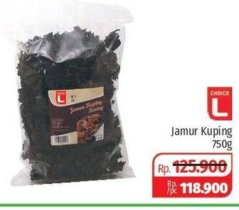 Promo Harga CHOICE L Jamur Kuping Kering 750 gr - Lotte Grosir