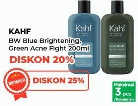 Promo Harga Kahf Body Wash Brightening And Cooling, Acne Fight And Relaxing 200 ml - Yogya