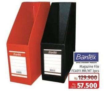 Promo Harga BANTEX Magazine File FC4011 per 3 pcs - Lotte Grosir