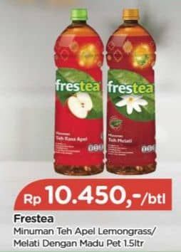 Promo Harga Frestea Minuman Teh Apple, Jasmine 1500 ml - TIP TOP