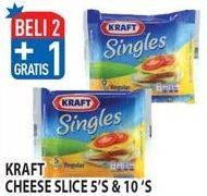 Promo Harga KRAFT Singles Cheese 5 pcs - Hypermart