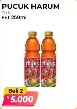 Promo Harga Teh Pucuk Harum Minuman Teh 250 ml - Alfamart