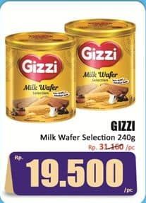 Promo Harga Gizzi Festive Milk Biscuit Selection 240 gr - Hari Hari