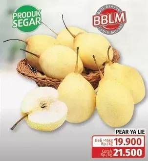 Promo Harga Pear Ya Lie  - Lotte Grosir