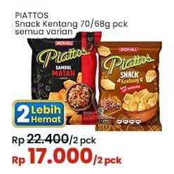 Promo Harga Piattos Snack Kentang All Variants 68 gr - Indomaret