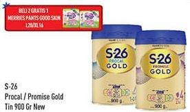S26 Procal Gold/Promise Gold Susu Pertumbuhan