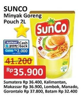 Promo Harga Sunco Minyak Goreng 2000 ml - Alfamart