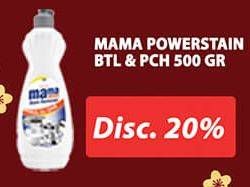 Promo Harga MAMA LEMON Powerful Stain Remover Botol/Pouch  - Hypermart