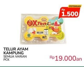 Promo Harga Telur Ayam Kampung All Variants 6 pcs - Indomaret