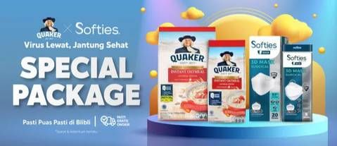 Promo Harga Quaker Oatmeal  - Blibli