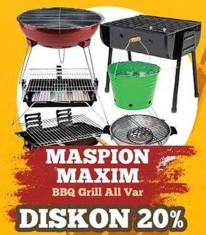 Promo Harga MASPION Grill/MAXIM BBQ Ultra Grill  - Yogya
