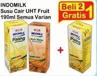 Promo Harga INDOMILK Susu UHT All Variants 190 ml - Indomaret