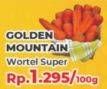 Promo Harga GOLDEN MOUNTAIN Wortel Super per 100 gr - Yogya
