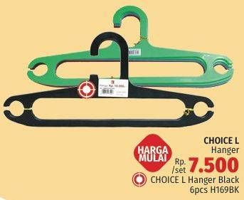 Promo Harga CHOICE L Hanger  - LotteMart