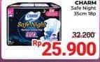Promo Harga Charm Safe Night Wing 35cm 18 pcs - Alfamidi