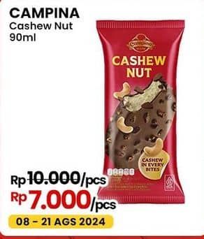 Promo Harga Campina Cashew Nut 90 ml - Indomaret