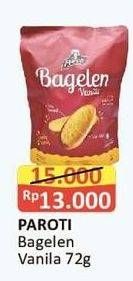 Promo Harga PAROTI Bagelen Vanilla 72 gr - Alfamart