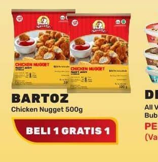 Promo Harga Bartoz Chicken Nugget 500 gr - Yogya