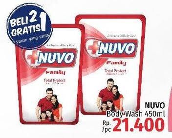 Promo Harga NUVO Body Wash 450 ml - LotteMart