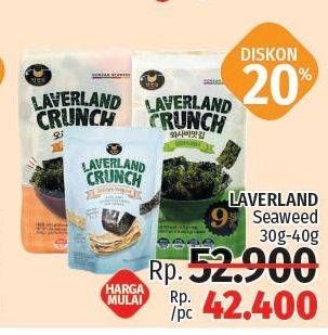 Promo Harga MANJUN Laverland Crunch 30 gr - LotteMart