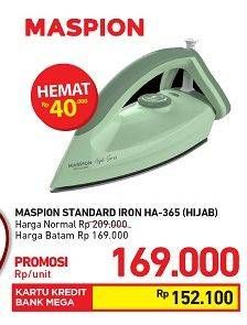 Promo Harga MASPION HA-365  - Carrefour