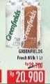 Promo Harga GREENFIELDS Jersey Fresh Milk 1000 ml - Hypermart