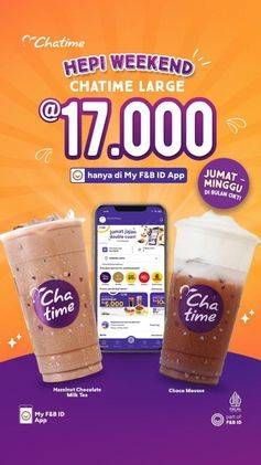 Promo Harga Chatime Minuman  - Chatime