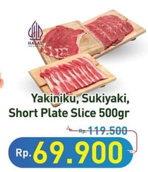 Promo Harga Daging Yakiniku/Sukiyaki/Shortplate  - Hypermart