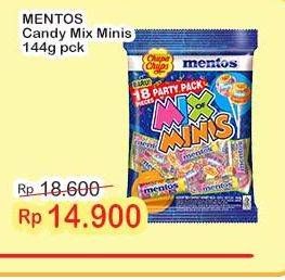 Promo Harga Mentos Candy Mix Minis 144 gr - Indomaret