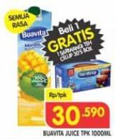Promo Harga Buavita Fresh Juice All Variants 1000 ml - Superindo