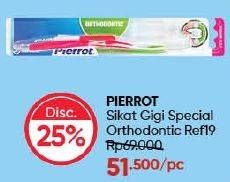 Promo Harga Pierrot Orthodontic Toothbrush Ref19  - Guardian