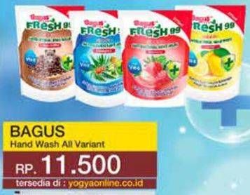 Promo Harga BAGUS Hand Wash All Variants 375 ml - Yogya