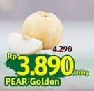 Promo Harga Pear Golden per 100 gr - Alfamidi